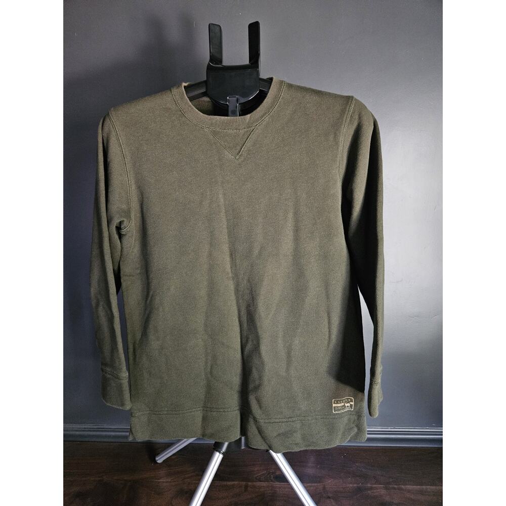 Lauren Ralph Lauren Petite Green Sweatshirt Crew Neck
